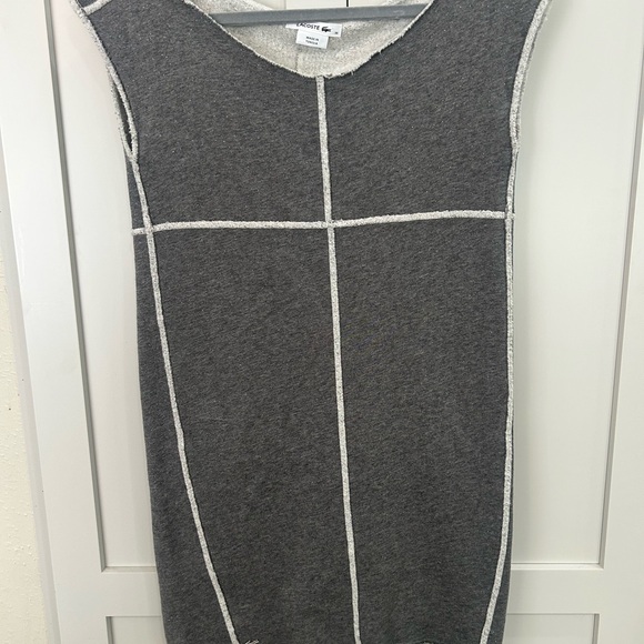 Lacoste Dresses & Skirts - Lacoste Gray Mini Dress SZ 36 preppy classic